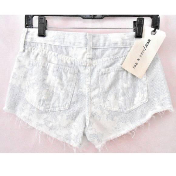 Rag & Bone 'Mila' Kahuna Printed Cut-Off Shorts - Picture 2 of 5